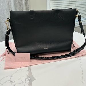 Coccinelle bag, black, barely used, with dust bag.
